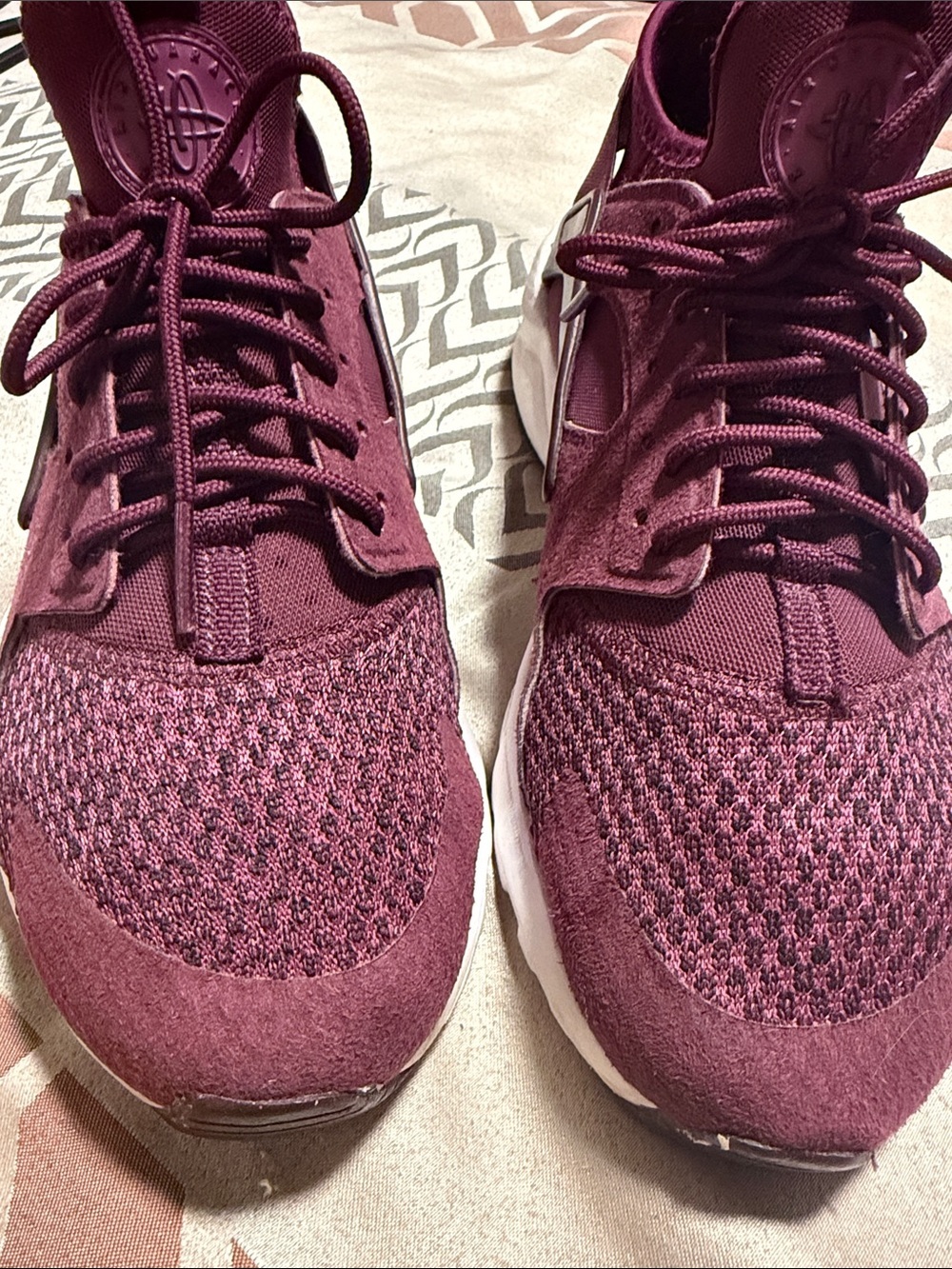 Nike Air Huarache Run Ultra SE In Berry - Picture 2 of 6